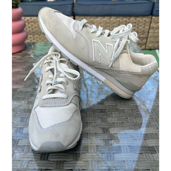 New Balance 996 Light Tan Suede Mesh Lifestyle Sneaker - Men’s Size 8 - Picture 5 of 8